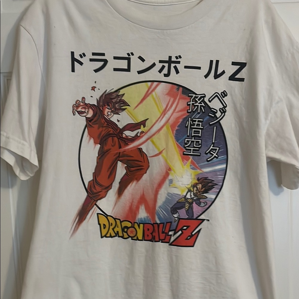 Dragon Ball Z Anime Graphic Tee, size M